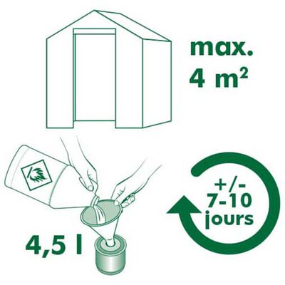 Nature parafīna sildītājs Coldframe, 4,5 L, 6020424