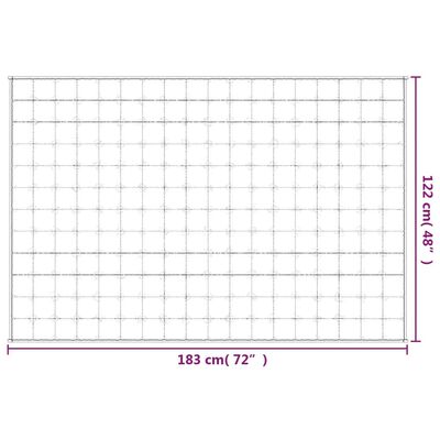 vidaXL smaguma sega, zila, 122x183 cm, 5 kg, audums