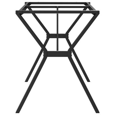vidaXL virtuves galda kājas, Y-forma, 140x60x73 cm, čuguns