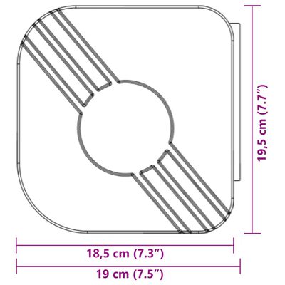 vidaXL izvelkama markīze, zila, balta, 5x3 m, audums, alumīnijs