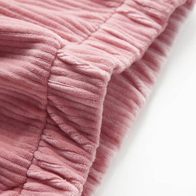 Bērnu bikses, gaiši rozā, velvets, 116
