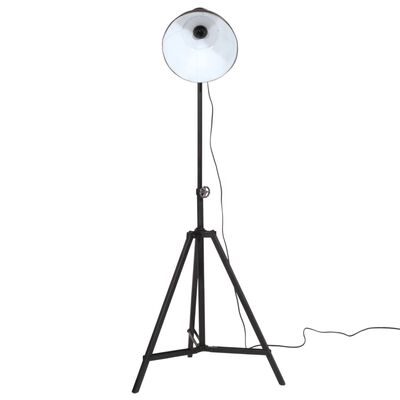 vidaXL grīdas lampa, 25 W, melna, 61x61x90/150 cm, E27