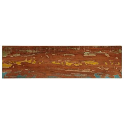 vidaXL galda virsma, 110x40x3,8 cm, taisnstūra, pārstrādāts masīvkoks