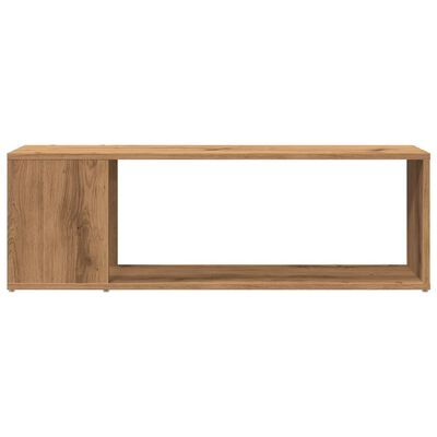 vidaXL TV plaukts, koka krāsa, 100x24x32 cm, inženierijas koks