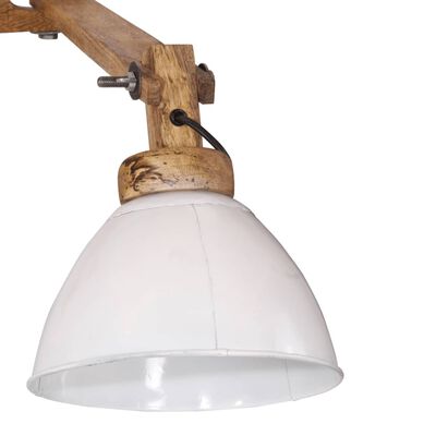 vidaXL sienas lampa, 25 W, balta, E27