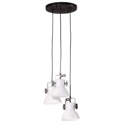 vidaXL griestu lampa 25 W, balta, 30x30x100 cm, E27