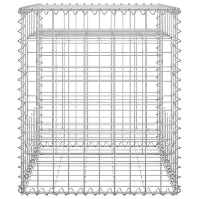 vidaXL vertikāls gabions, 50x50x60 cm, dzelzs