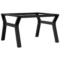 vidaXL kafijas galdiņa kājas, 70x60x43 cm, Y-forma, čuguns