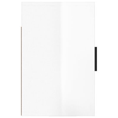 vidaXL sienas naktsskapīši, 2 gab., spīdīgi balti, 50x30x47 cm