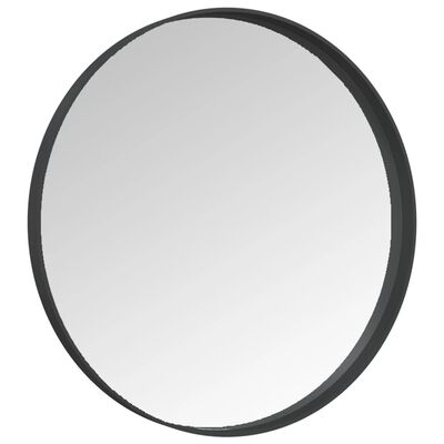 vidaXL sienas spogulis, 50 cm, melns