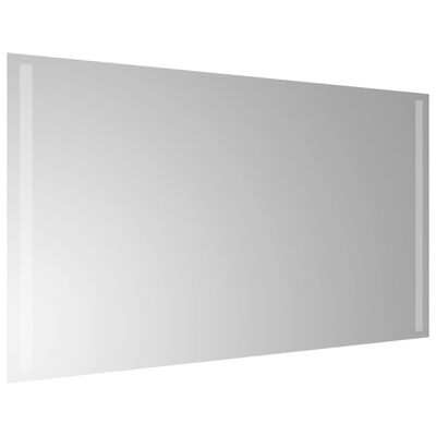 vidaXL vannasistabas spogulis ar LED, 50x90 cm