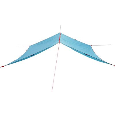 vidaXL kempinga tents, zila, 400x294 cm, ūdensizturīga