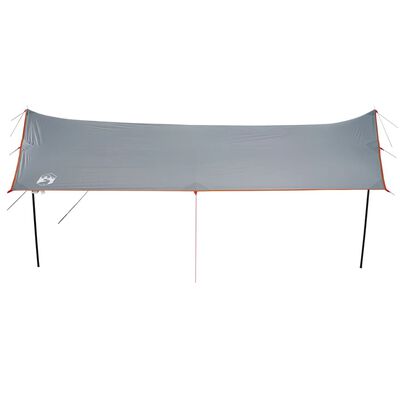 vidaXL kempinga tents, oranža, 460x305x210 cm, ūdensizturīga