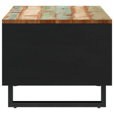 vidaXL kafijas galdiņš, 90x50x40 cm, pārstrādāts masīvkoks