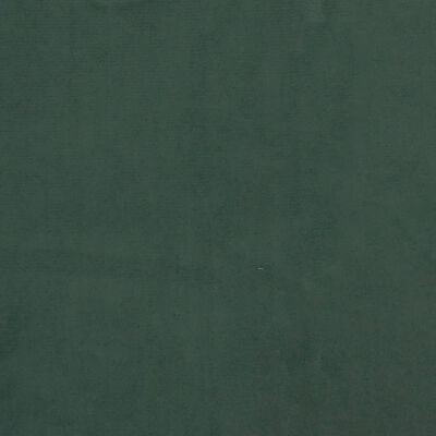 vidaXL galvgalis ar malām, tumši zaļš samts, 93x23x118/128 cm