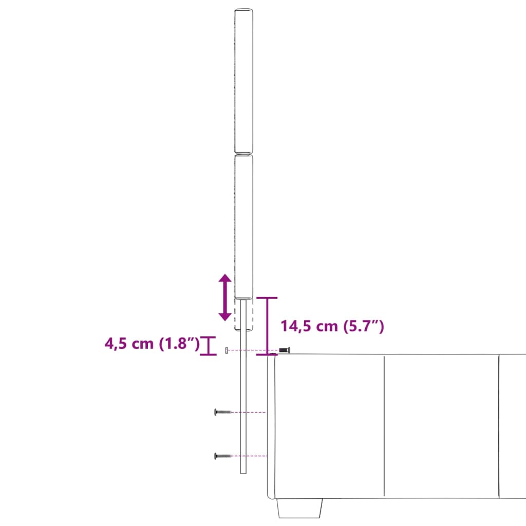 vidaXL atsperu gultas rāmis ar matraci, krēmkrāsas, 100x200 cm, audums