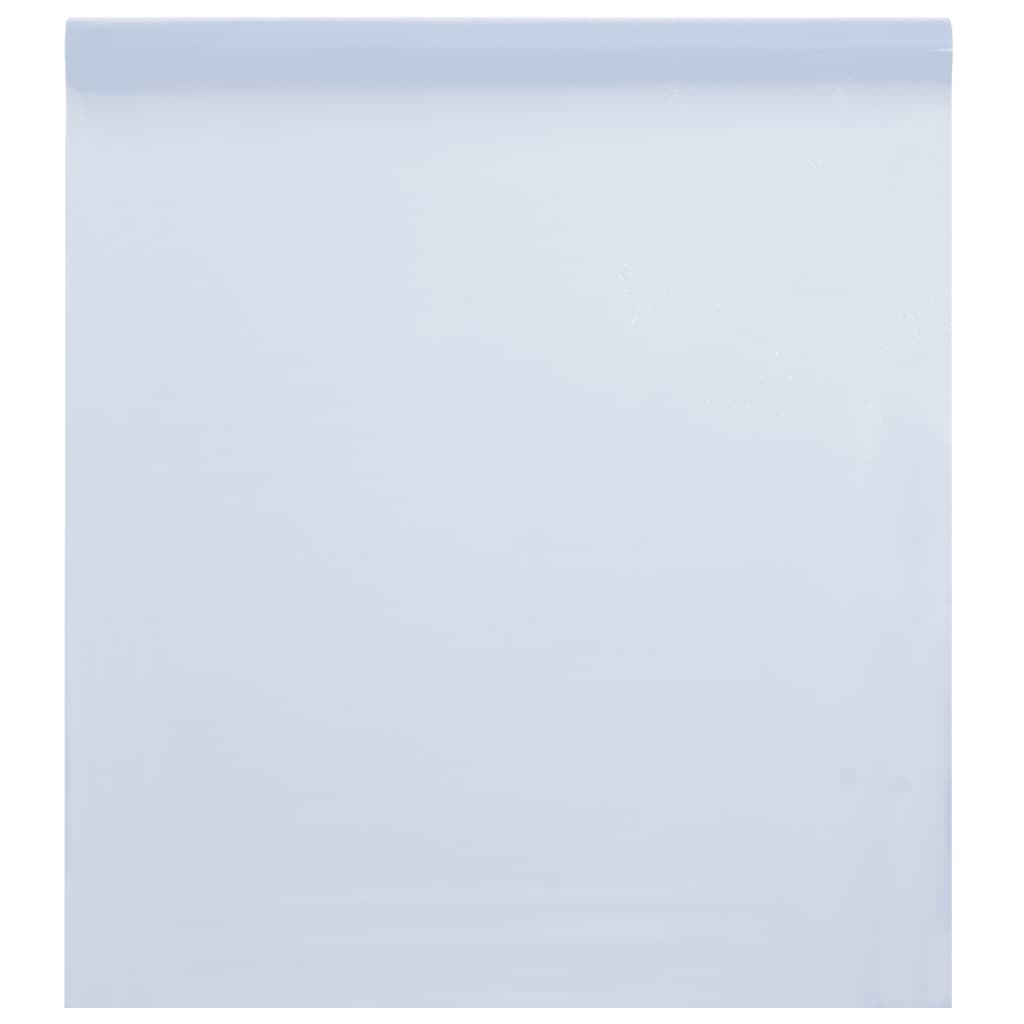 vidaXL loga plēves, 3 gab., matētas, caurspīdīgi baltas, PVC