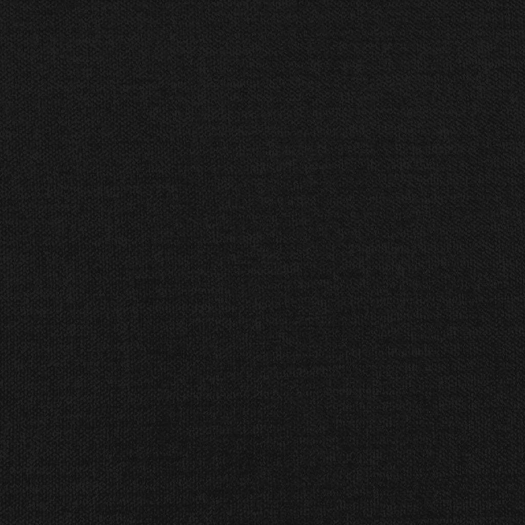 vidaXL gultas galvgalis ar LED, 183x16x118/128 cm, melns audums