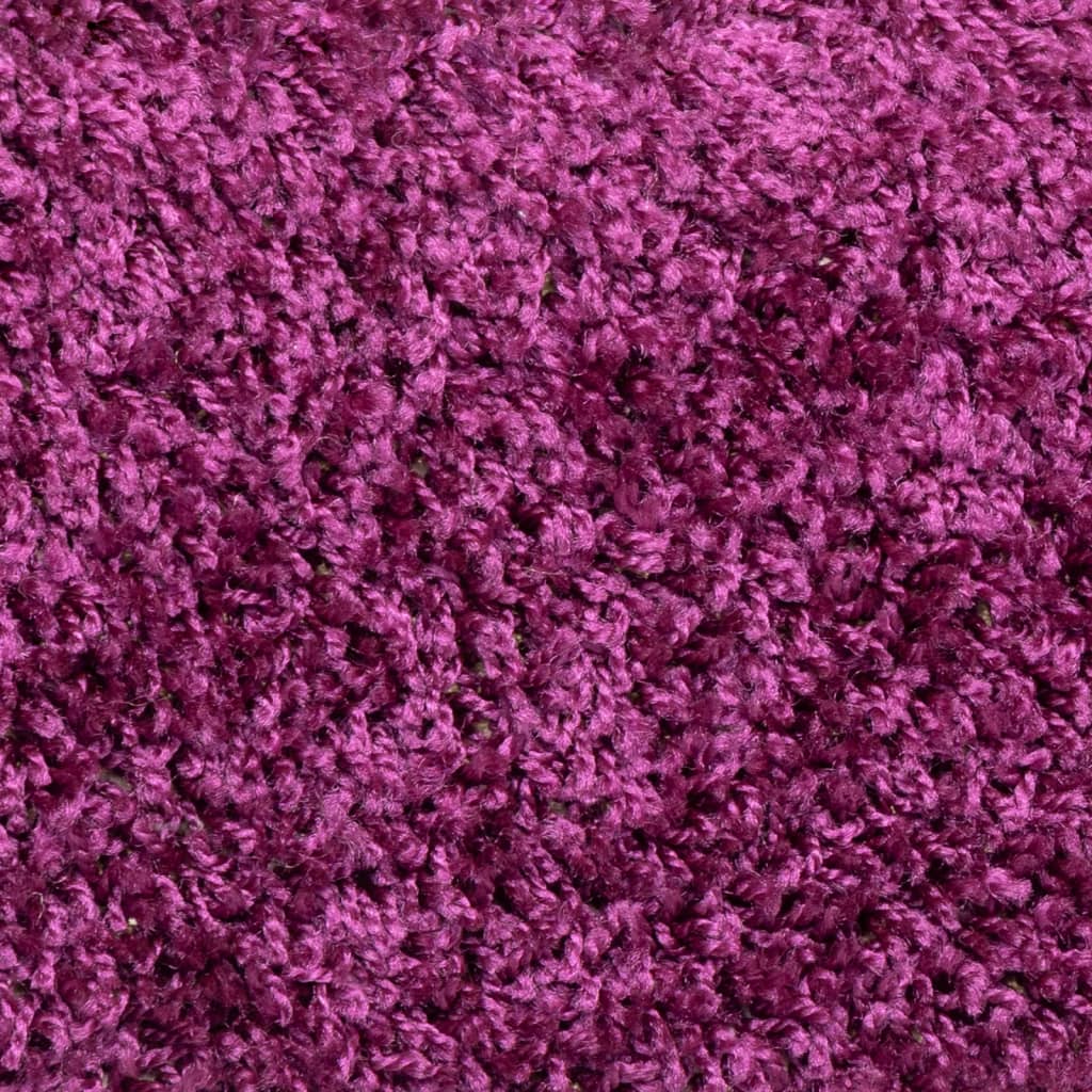 vidaXL kāpņu paklāji, 5 gab., 56x17x3 cm, violeti
