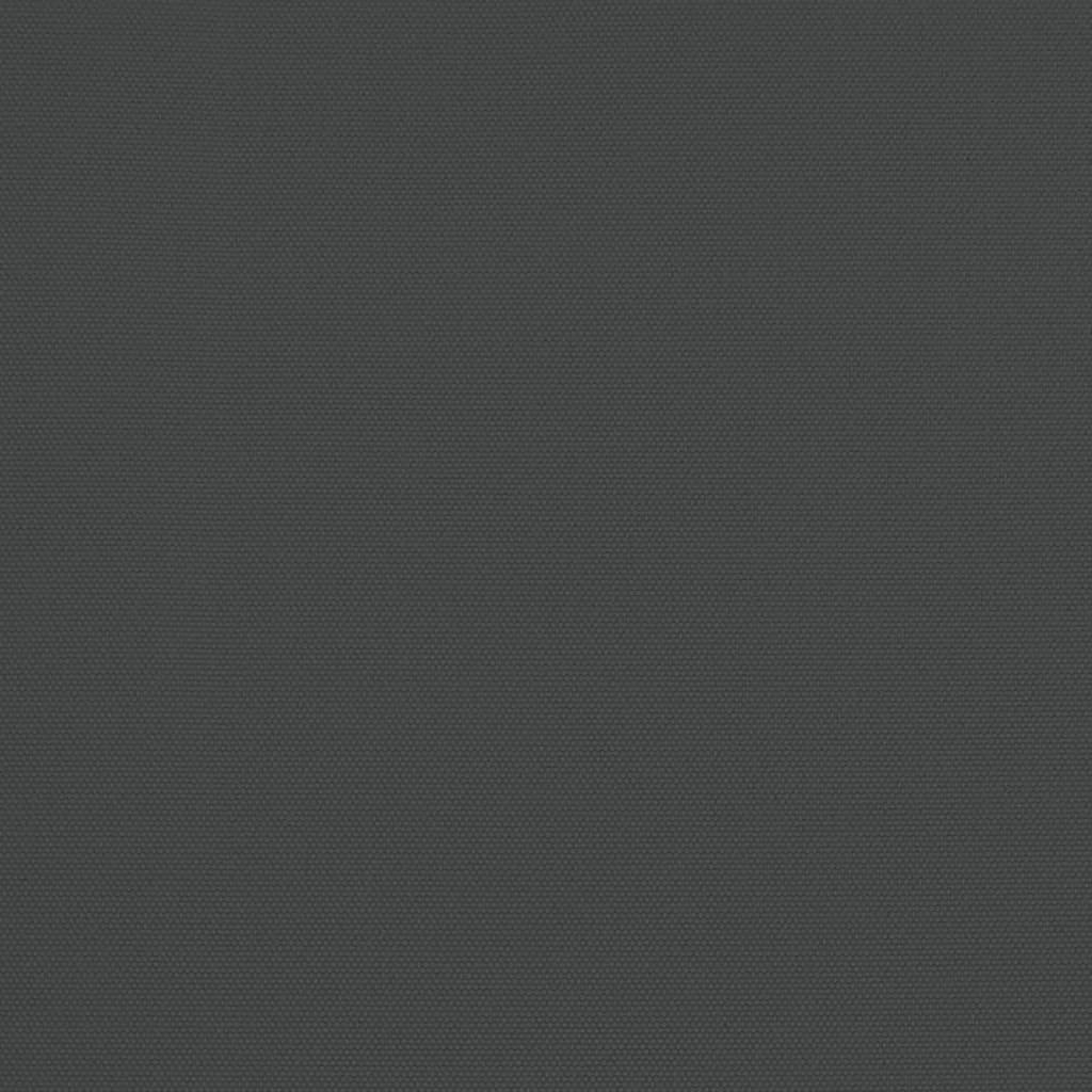 vidaXL saulessargs ar 2 jumtiņiem, 449x245 cm, antracītpelēks