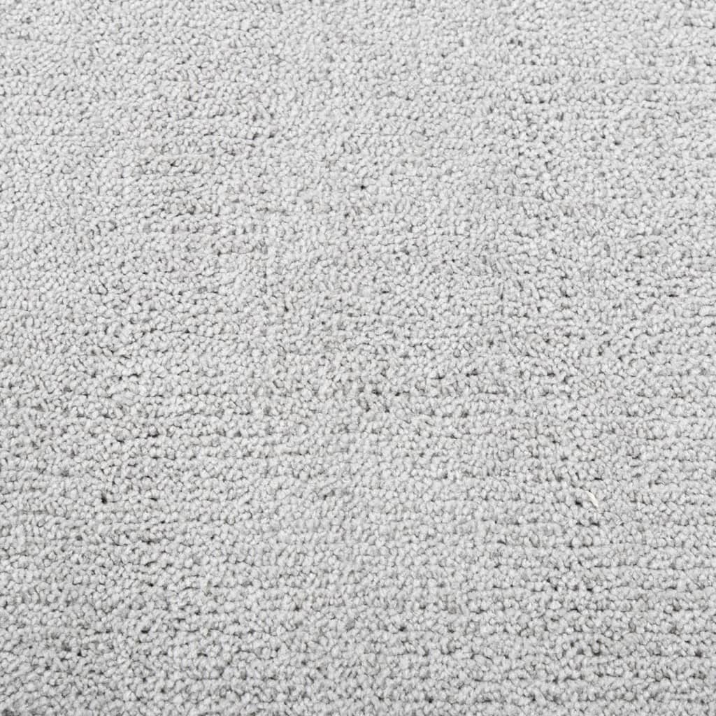 vidaXL paklājs OVIEDO, īsa spalva, pelēks, 120x170 cm