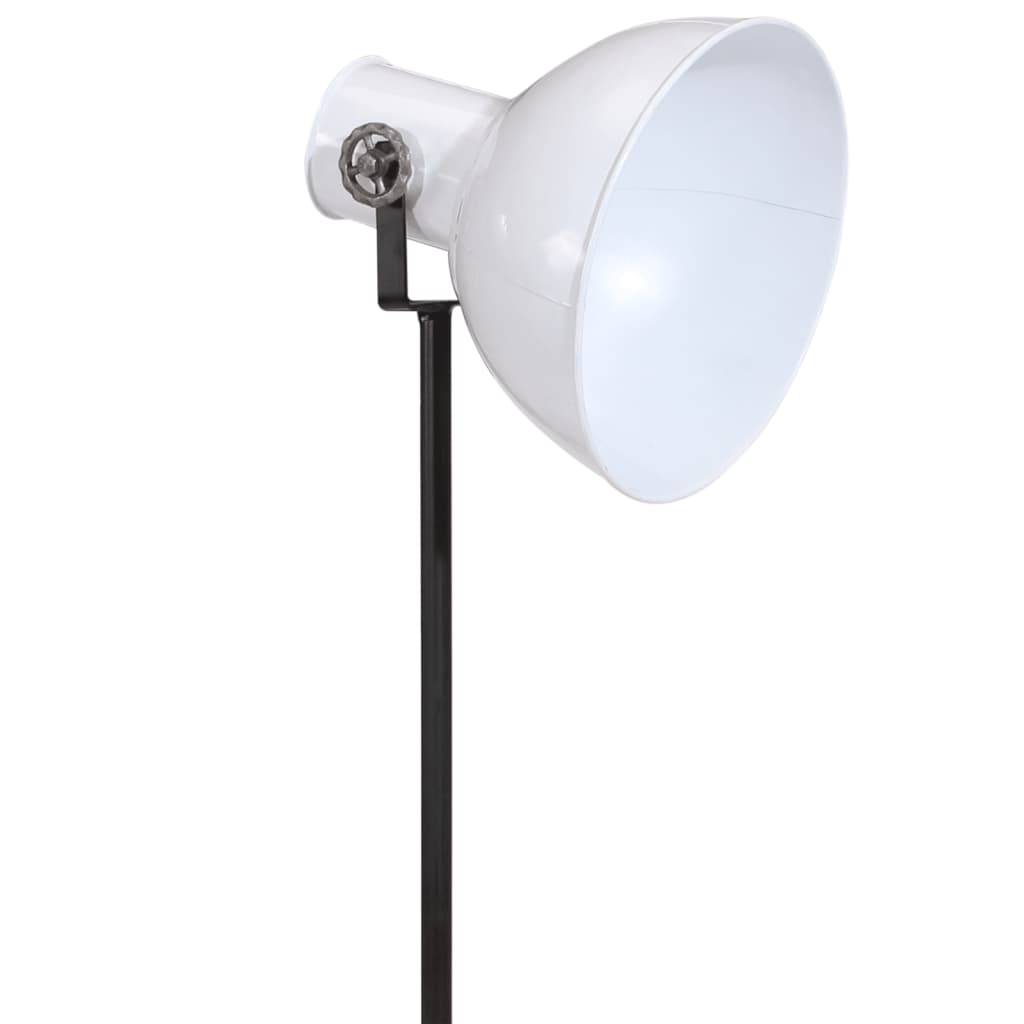vidaXL grīdas lampa, 25 W, balta, 75x75x90-150 cm, E27