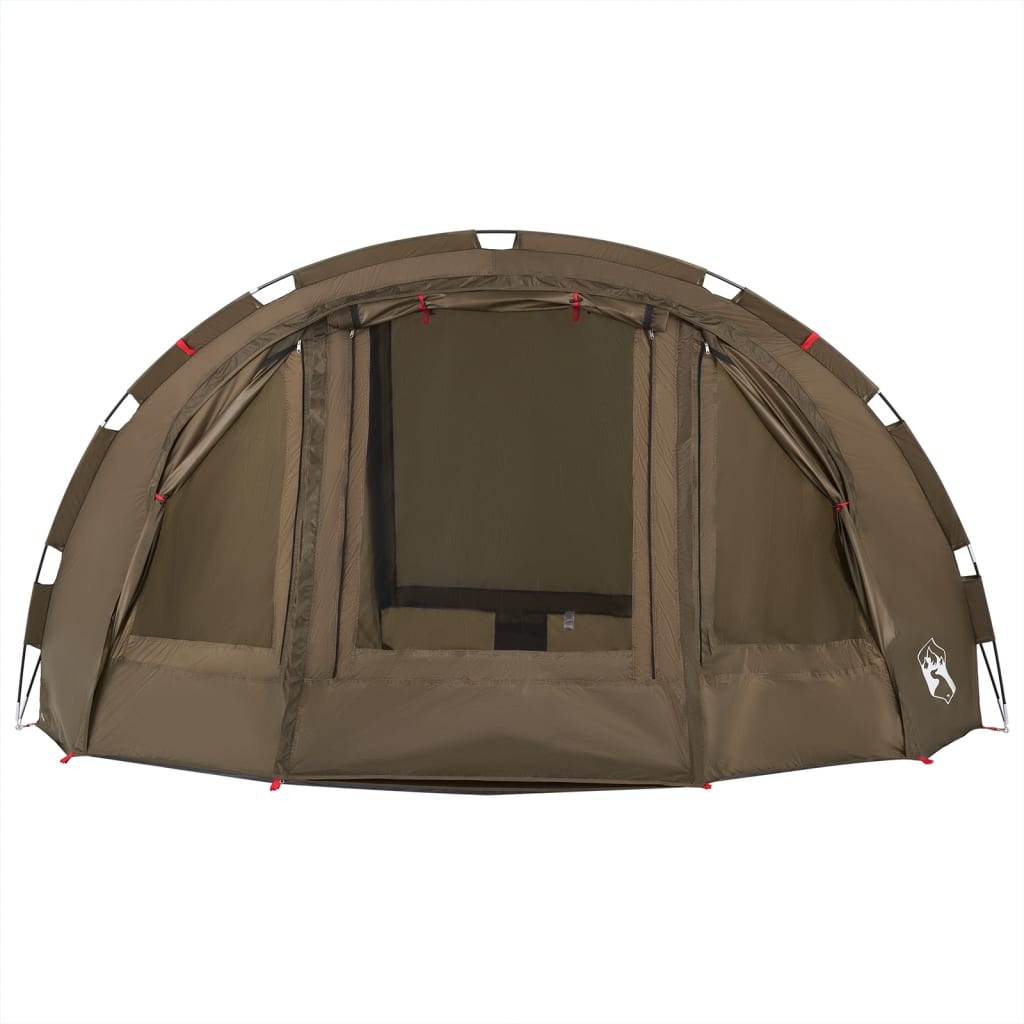 vidaXL makšķernieku telts 4 personām, zaļa, ūdensnecaurlaidīga