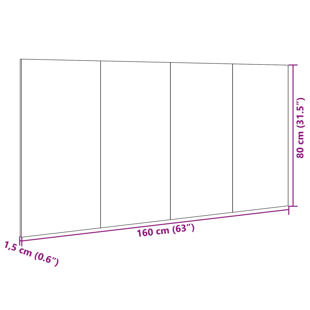 vidaXL gultas galvgalis ar skapīšiem, balts, 160 cm, inženierijas koks