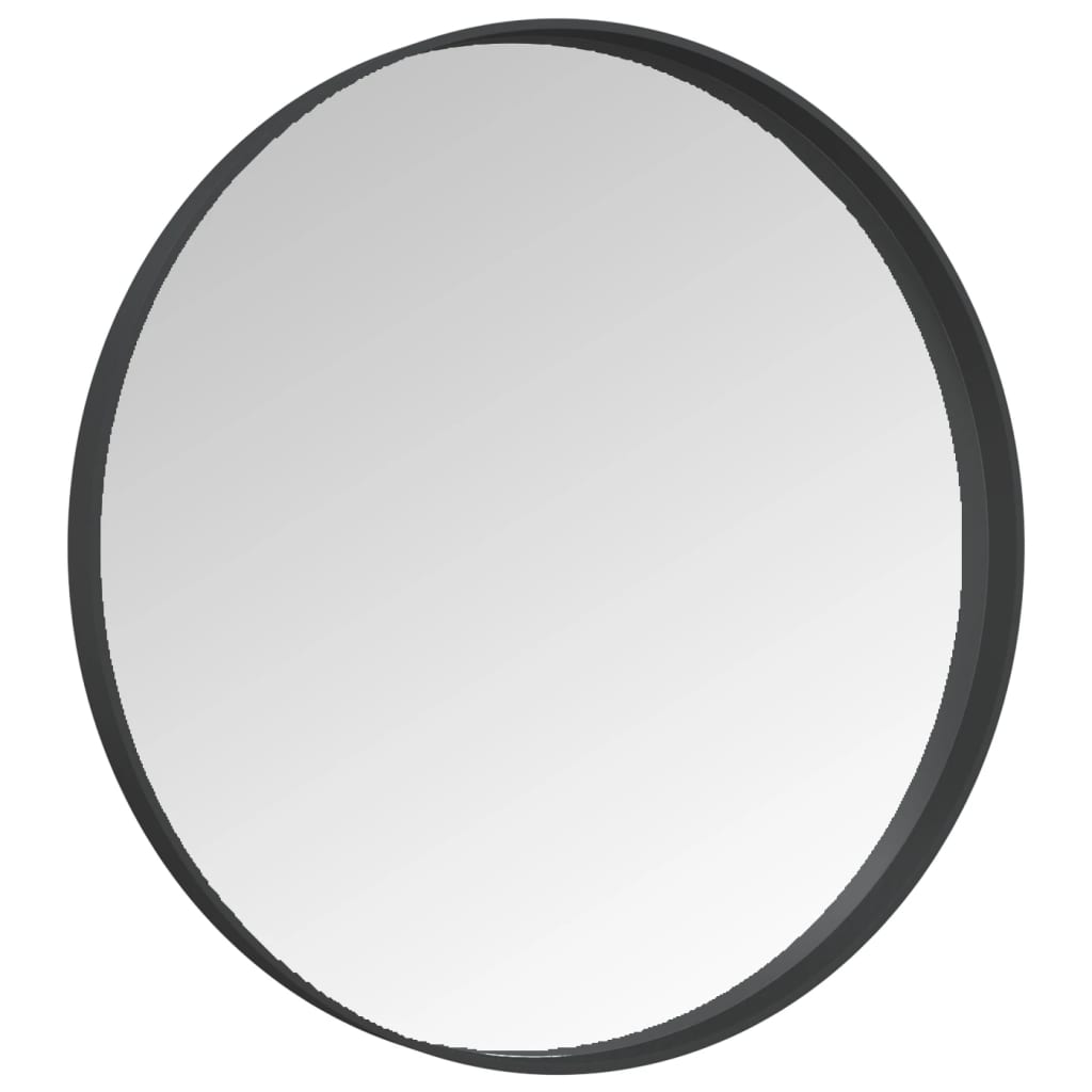 vidaXL sienas spogulis, 50 cm, melns