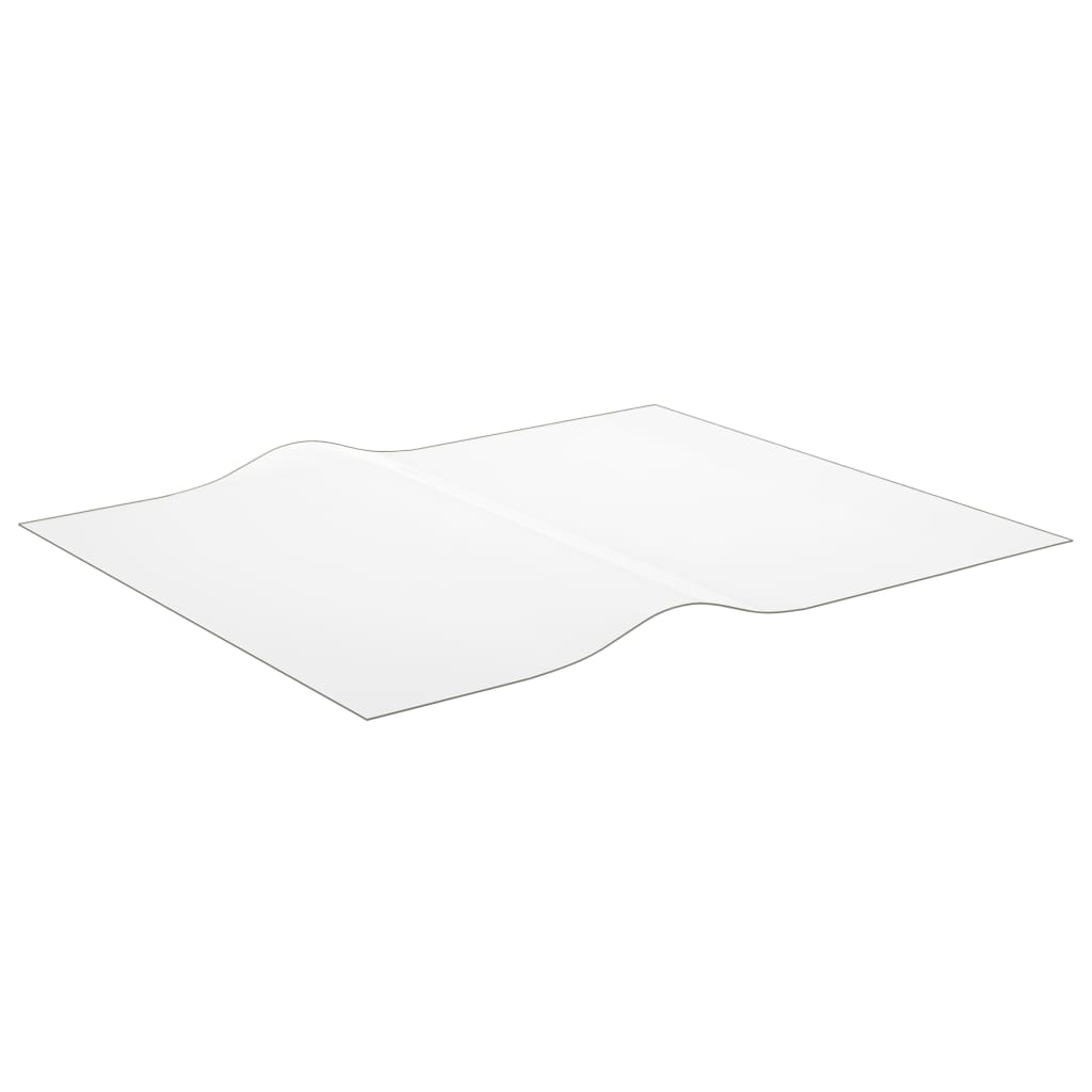 vidaXL galda aizsargsegums, matēts, 100x90 cm, 2 mm, PVC