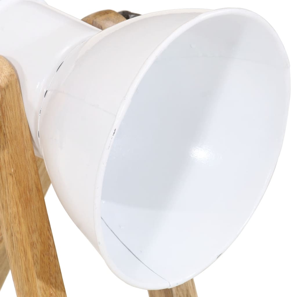 vidaXL galda lampa, 25 W, balta, 30x17x40 cm, E27