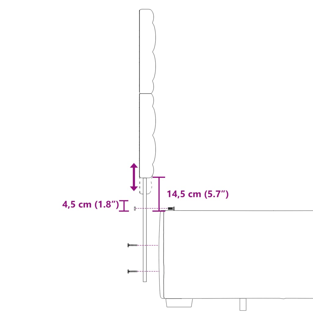 vidaXL atsperu gulta ar matraci, tumši pelēka samts, 120x200 cm