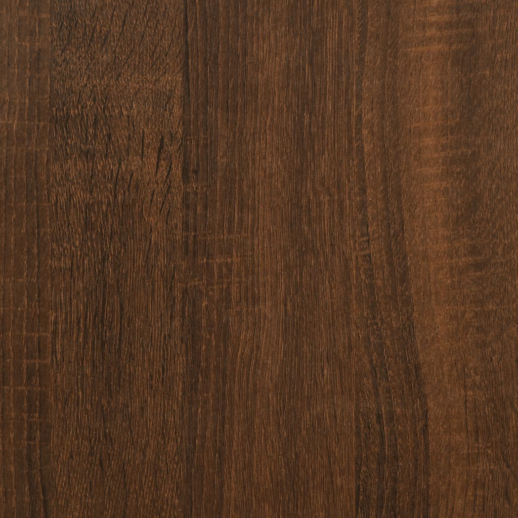 vidaXL kafijas galdiņš, ozola krāsa, 60x60x30 cm, inženierijas koks