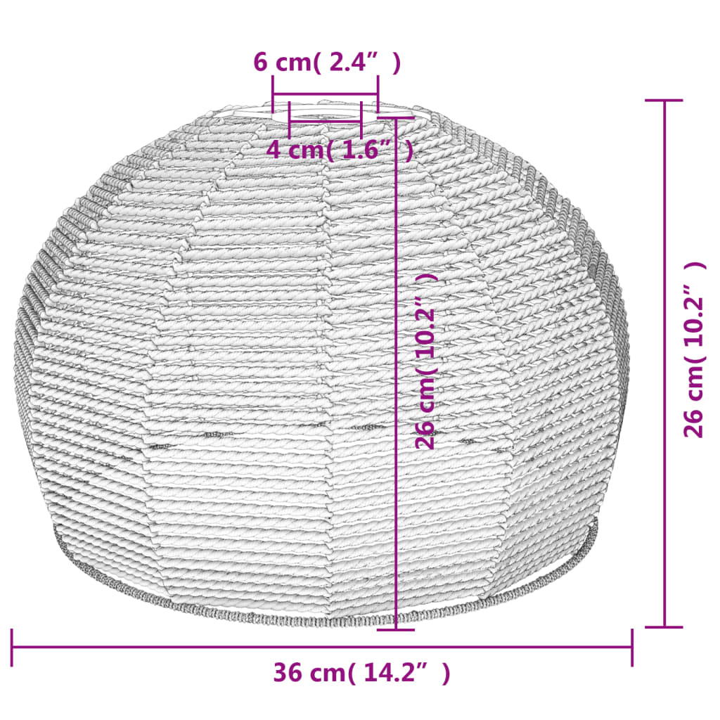 vidaXL lampas abažūrs, Ø36x26 cm, dzelzs un papīrs