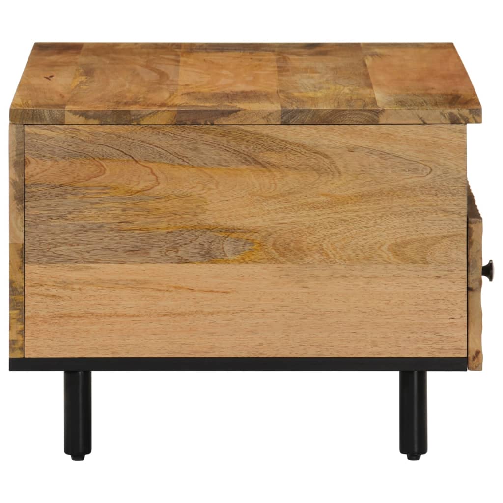 vidaXL kafijas galdiņš, 80x54x40 cm, mango masīvkoks