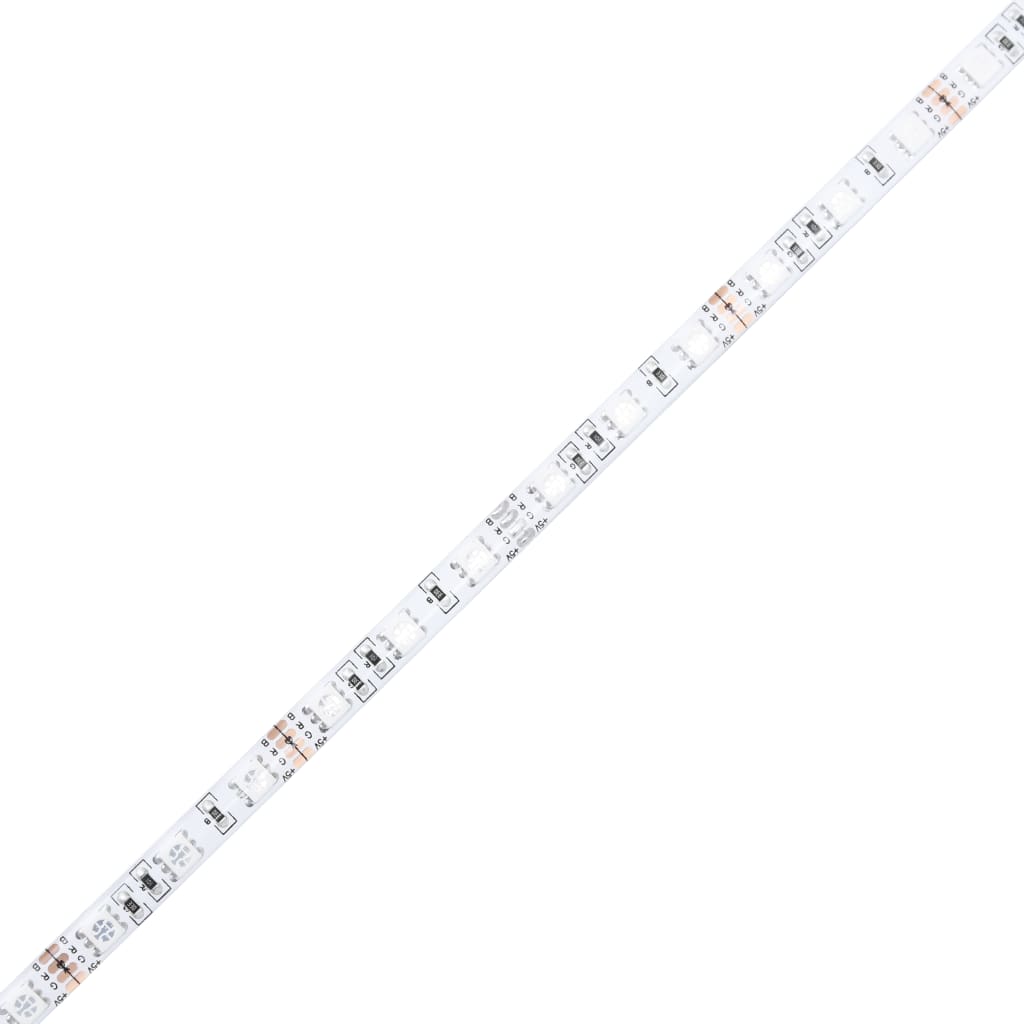 vidaXL galvgaļa skapis ar LED, pelēka ozola, 160x16,5x103,5 cm