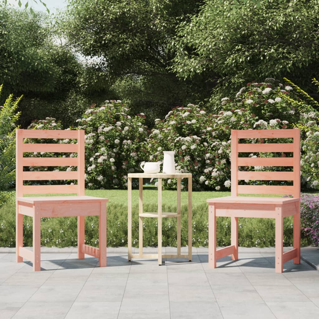 vidaXL dārza krēsli, 2 gab., 50x48x91,5 cm, Duglasa egles masīvkoks