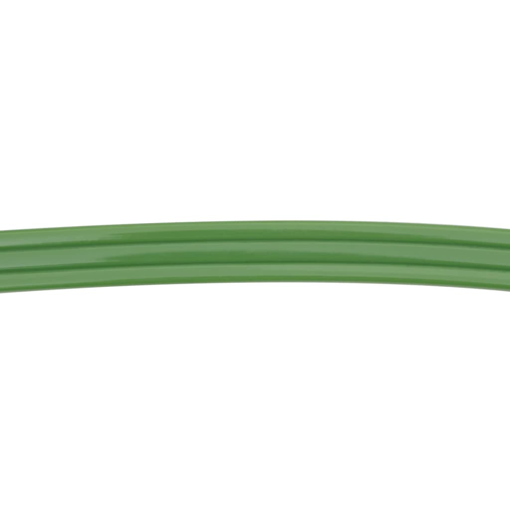 vidaXL 3 cauruļu smidzināšanas šļūtene, zaļa, 22,5 m, PVC