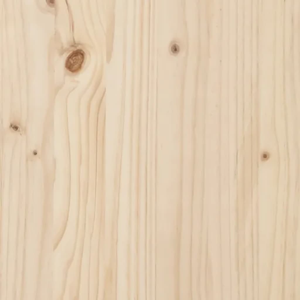vidaXL rakstāmgalds ar atvilktnēm, 100x50x78 cm, priedes koks
