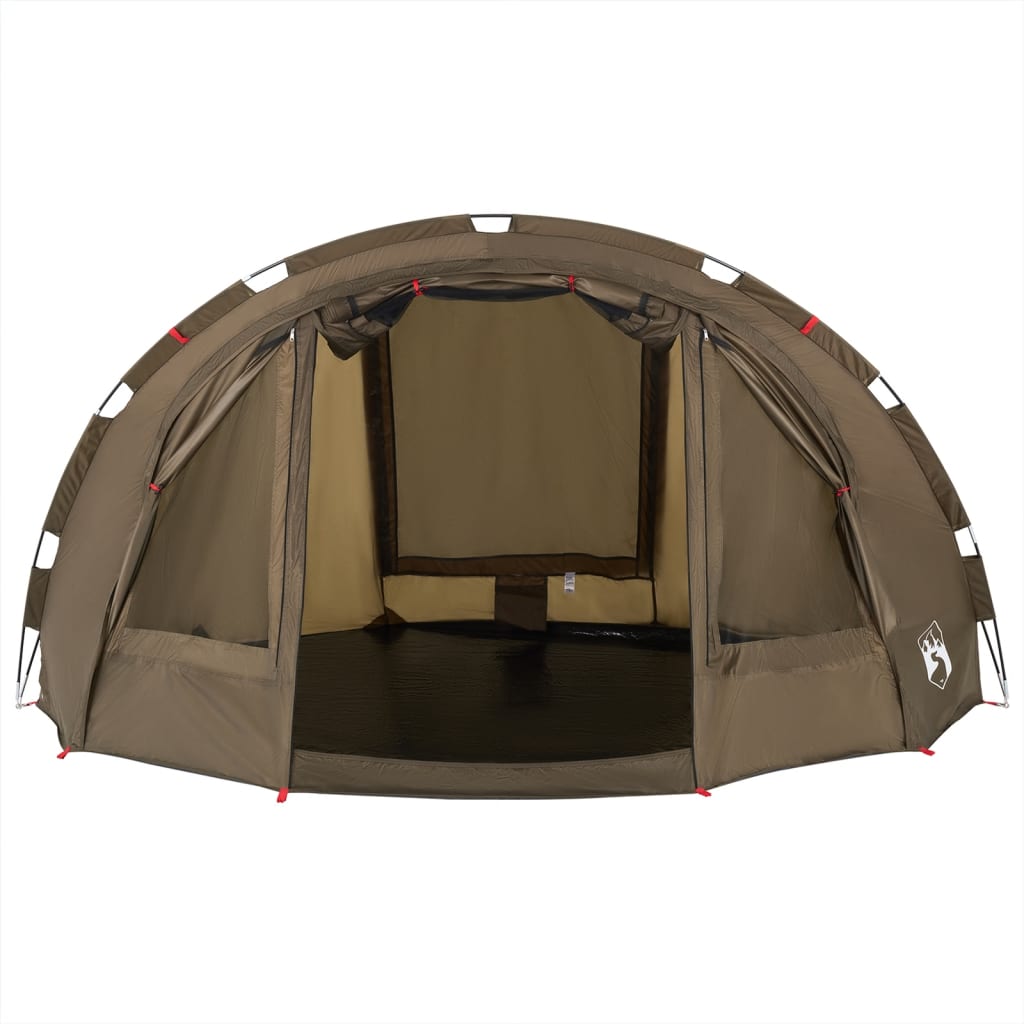 vidaXL makšķernieku telts 4 personām, zaļa, ūdensnecaurlaidīga