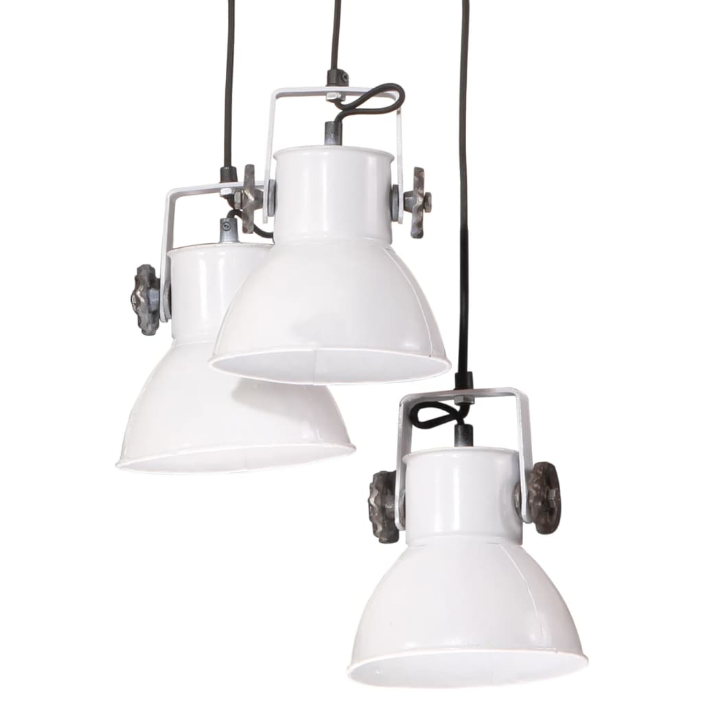 vidaXL griestu lampa 25 W, balta, 30x30x100 cm, E27