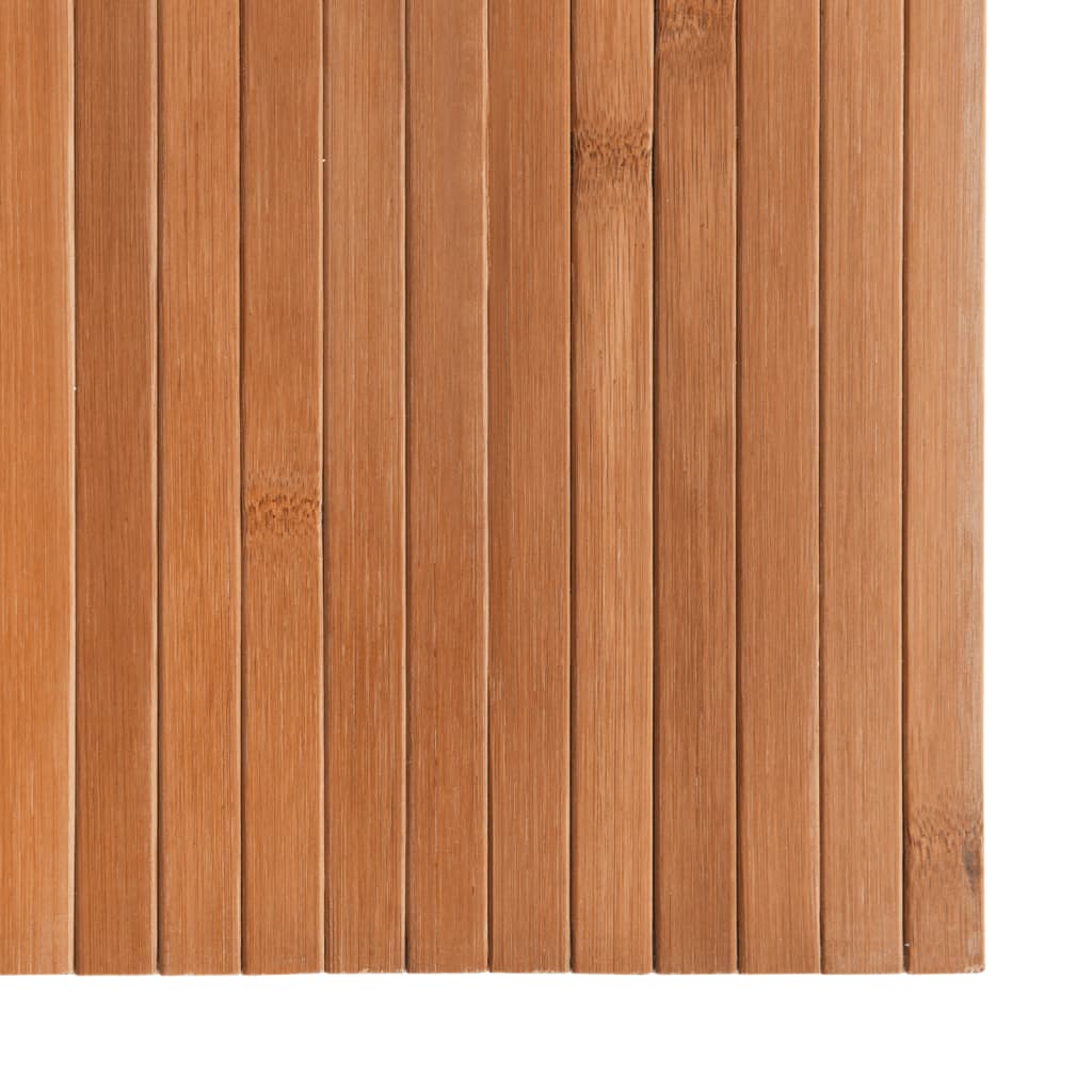 vidaXL paklājs, taisnstūra forma, dabīga krāsa, 60x300 cm, bambuss