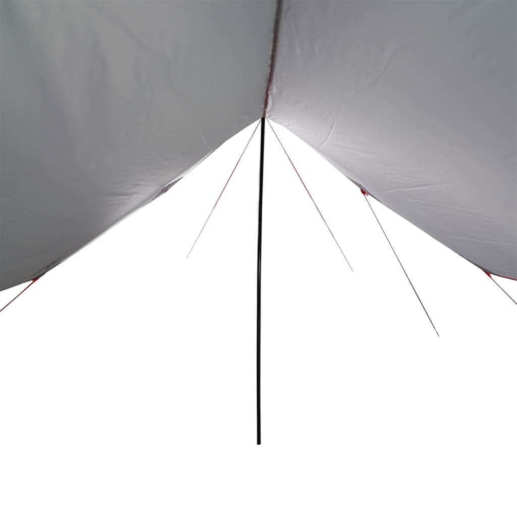 vidaXL kempinga tents, oranža, 460x305x210 cm, ūdensizturīga